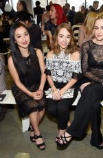 CHLOE LUKASIAK at Tadashi Shoji Fashion Show at NYFW in New York 02/08/2018