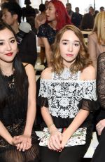 CHLOE LUKASIAK at Tadashi Shoji Fashion Show at NYFW in New York 02/08/2018