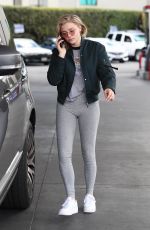 CHLOE MORETZ at a Gas Station in Los Angeles 02/27/2018