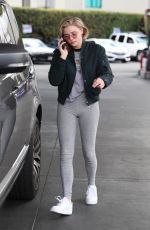 CHLOE MORETZ at a Gas Station in Los Angeles 02/27/2018