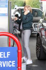 CHLOE MORETZ at a Gas Station in Los Angeles 02/27/2018