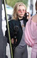 CHLOE MORETZ at a Gas Station in Los Angeles 02/27/2018