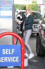 CHLOE MORETZ at a Gas Station in Los Angeles 02/27/2018