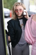 CHLOE MORETZ at a Gas Station in Los Angeles 02/27/2018