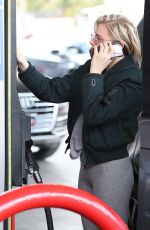 CHLOE MORETZ at a Gas Station in Los Angeles 02/27/2018