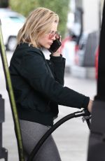 CHLOE MORETZ at a Gas Station in Los Angeles 02/27/2018