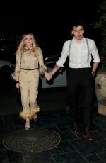 CHLOE MORETZ Celebrates Her 21st Birthday with Brooklyn Beckham in Los Angeles 02/03/2018