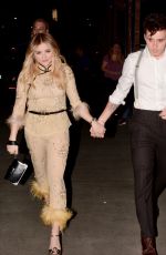 CHLOE MORETZ Celebrates Her 21st Birthday with Brooklyn Beckham in Los Angeles 02/03/2018