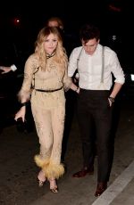 CHLOE MORETZ Celebrates Her 21st Birthday with Brooklyn Beckham in Los Angeles 02/03/2018