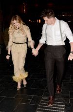 CHLOE MORETZ Celebrates Her 21st Birthday with Brooklyn Beckham in Los Angeles 02/03/2018