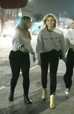 CHLOE MORETZ Celebrates Her Birthday on the Sunset Strip in Los Angeles 02/12/2018