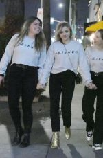CHLOE MORETZ Celebrates Her Birthday on the Sunset Strip in Los Angeles 02/12/2018