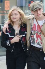 CHLOE MORETZ Celebrates Her Birthday with Brooklyn Beckham in Los Angeles 02/10/2018
