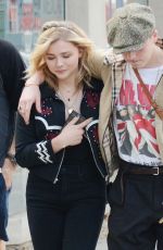 CHLOE MORETZ Celebrates Her Birthday with Brooklyn Beckham in Los Angeles 02/10/2018
