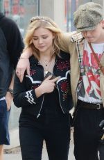 CHLOE MORETZ Celebrates Her Birthday with Brooklyn Beckham in Los Angeles 02/10/2018