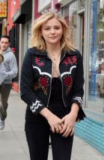CHLOE MORETZ Celebrates Her Birthday with Brooklyn Beckham in Los Angeles 02/10/2018
