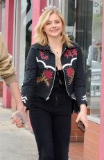 CHLOE MORETZ Celebrates Her Birthday with Brooklyn Beckham in Los Angeles 02/10/2018
