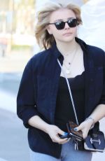 CHLOE MORETZ Out and About in Los Angeles 02/13/2018