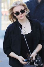 CHLOE MORETZ Out and About in Los Angeles 02/13/2018