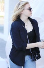 CHLOE MORETZ Out and About in Los Angeles 02/13/2018