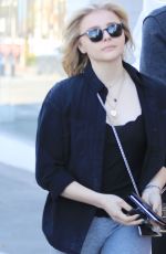 CHLOE MORETZ Out and About in Los Angeles 02/13/2018