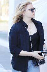 CHLOE MORETZ Out and About in Los Angeles 02/13/2018