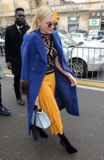CHLOE MORETZ Out at Milan Fashion Week 02/22/2018