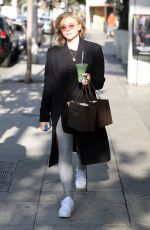 CHLOE MORETZ Out Shopping in Los Angeles 02/14/2018