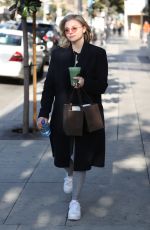 CHLOE MORETZ Out Shopping in Los Angeles 02/14/2018