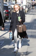 CHLOE MORETZ Out Shopping in Los Angeles 02/14/2018