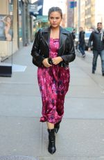 CHRISSY TEIGEN Leaves Her House in New York 02/27/2018