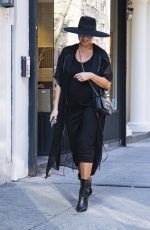 CHRISSY TEIGEN Out and About in New York 02/21/2018