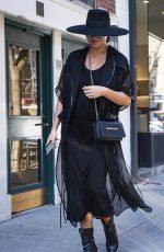 CHRISSY TEIGEN Out and About in New York 02/21/2018