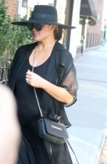 CHRISSY TEIGEN Out and About in New York 02/21/2018