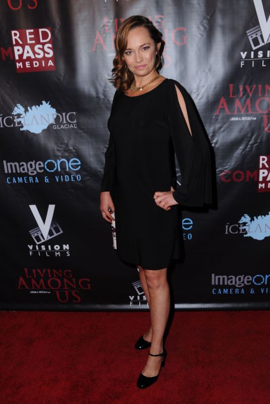 CHRISTI MILLS at Living Among Us Premiere in Los Angeles 02/01/2018