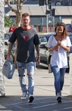 CHRISTINA MILIAN and Matt Pokora Shopping for Sporting Goods in Los Angeles 02/06/2018