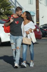 CHRISTINA MILIAN and Matt Pokora Shopping for Sporting Goods in Los Angeles 02/06/2018