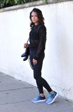 CHRISTINA MILIAN Leaves a Gym in Los ANgeles 02/02/2018