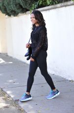 CHRISTINA MILIAN Leaves a Gym in Los ANgeles 02/02/2018
