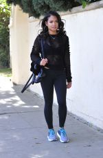CHRISTINA MILIAN Leaves a Gym in Los ANgeles 02/02/2018