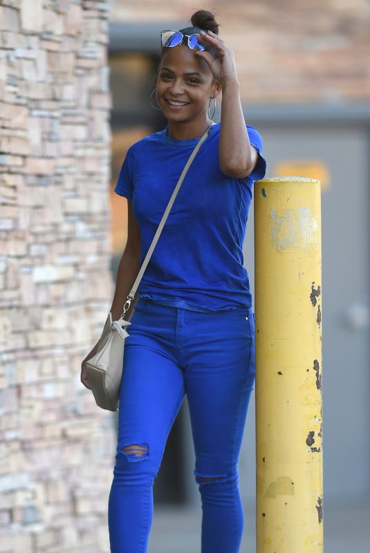 CHRISTINA MILIAN Out in Los Angeles 02/07/2018