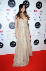 CHRISTINE ALLADO at Whatsonstage Awards in London 02/25/2018