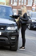 CHRISTINE MCGUINNESS Out and About in Alderley Edge 02/24/2018
