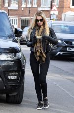 CHRISTINE MCGUINNESS Out and About in Alderley Edge 02/24/2018