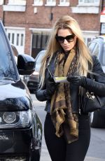 CHRISTINE MCGUINNESS Out and About in Alderley Edge 02/24/2018