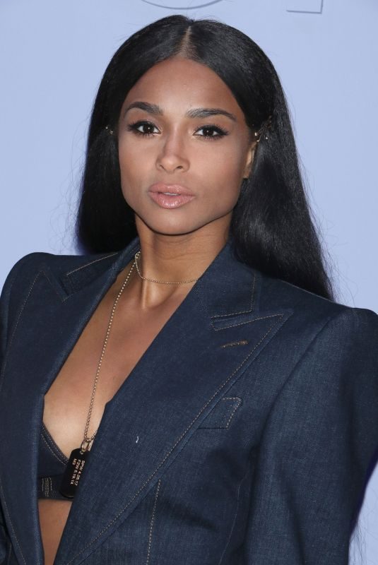 CIARA at Tom Ford Fashion Show at 2018 New York Fashion Week 02/06/2018