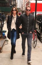 CINDY CRAWFORD and Rande Gerber on Valentine