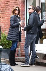 CINDY CRAWFORD and Rande Gerber on Valentine