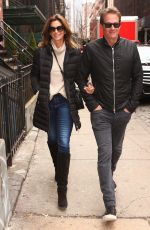 CINDY CRAWFORD and Rande Gerber on Valentine