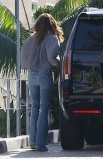 CINDY CRAWFORD Out for Lunch at Cafe Habana in Malibu 02/01/2018